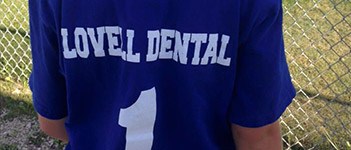 Lovell Dental on jersey